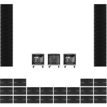 Звуковые комплекты RCF 24 - HDL50 LARGE - D LINE SERIES 48742