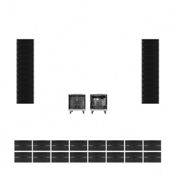 Звуковые комплекты RCF 23 - HDL50 MEDIUM - D LINE SERIES 48743